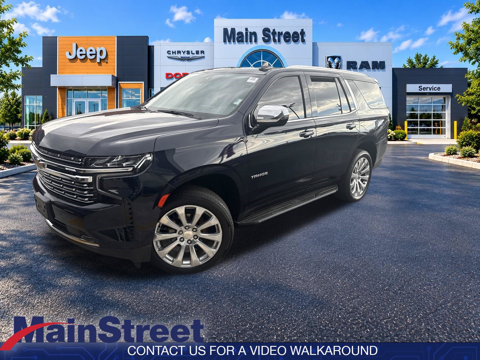 Used 2021 Chevrolet Tahoe Premier AWD/4WD image 2
