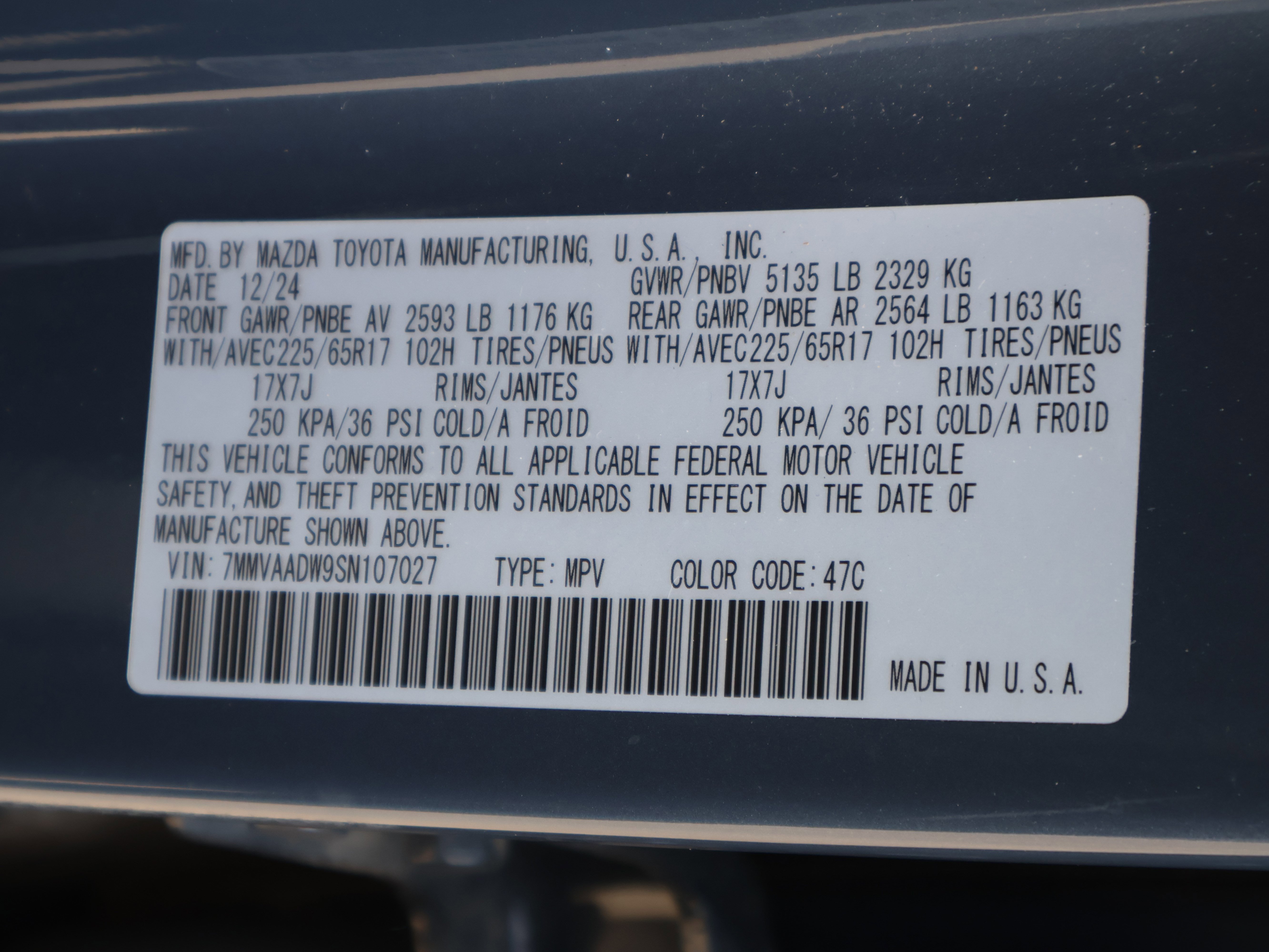 Certified 2025 MAZDA CX-50 AWD 2.5 Hybrid image 45