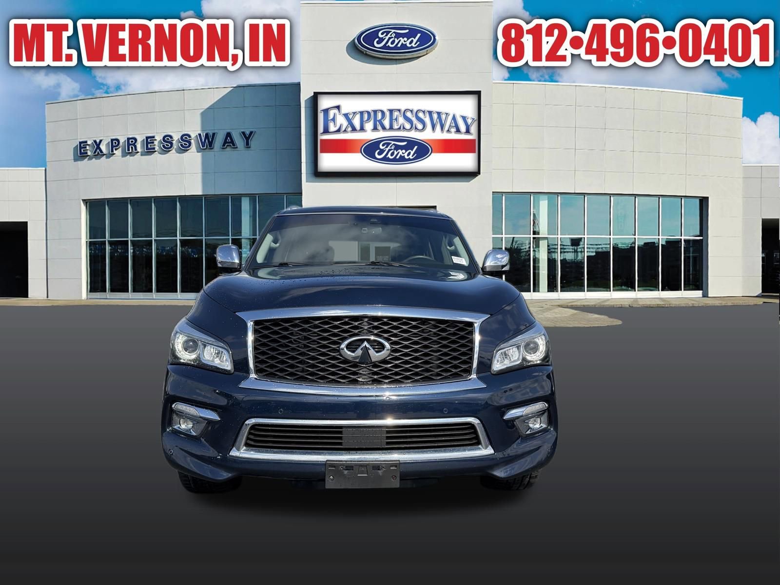 Used 2017 INFINITI QX80 4WD w/ Deluxe Technology Package image 3