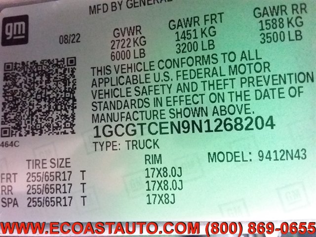 Used 2022 Chevrolet Colorado LT w/ LT Convenience Package AWD/4WD image 18