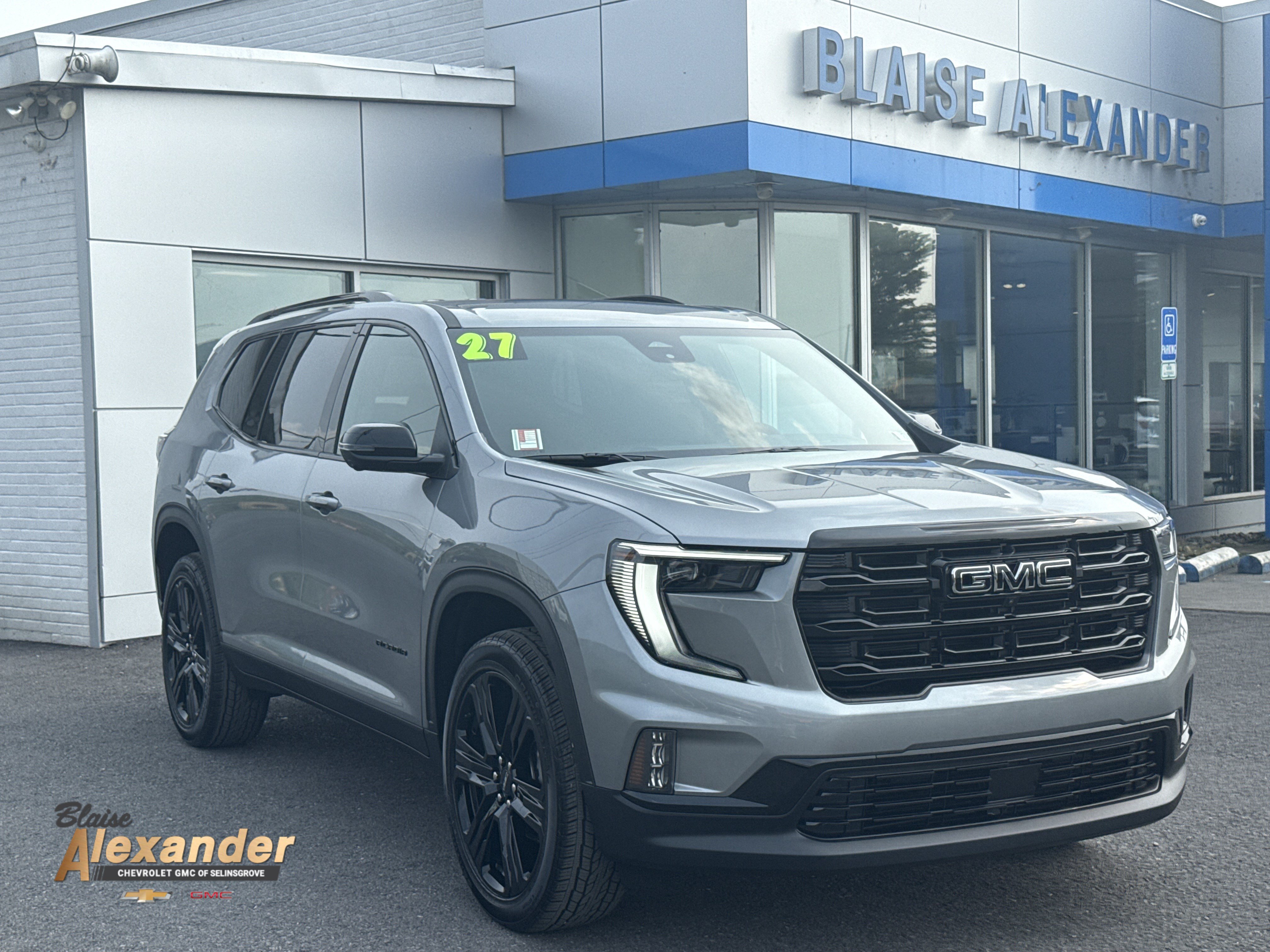 New 2027 GMC Acadia Elevation w/ Black Edition