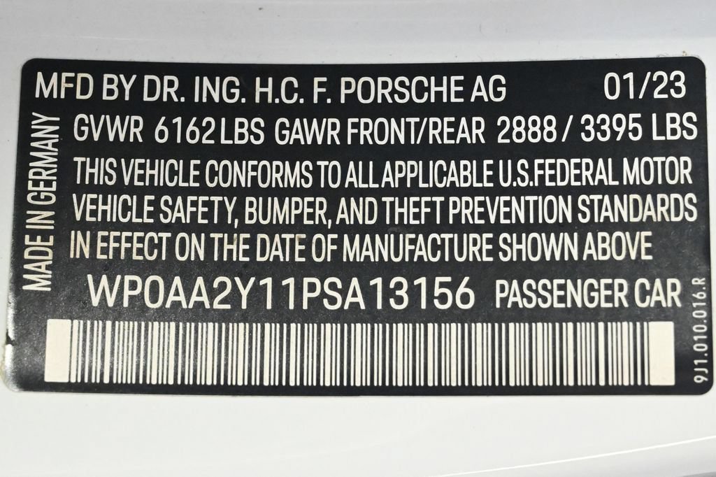 Certified 2023 Porsche Taycan RWD image 26
