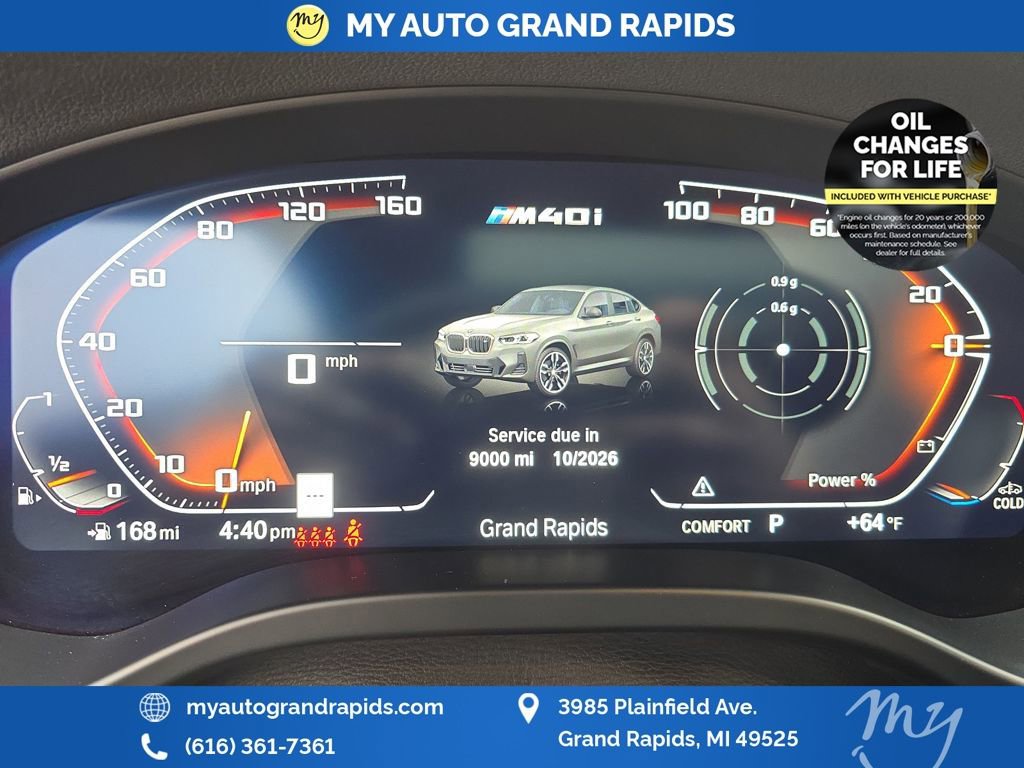 Used 2023 BMW X4 M40i w/ Premium Package image 16