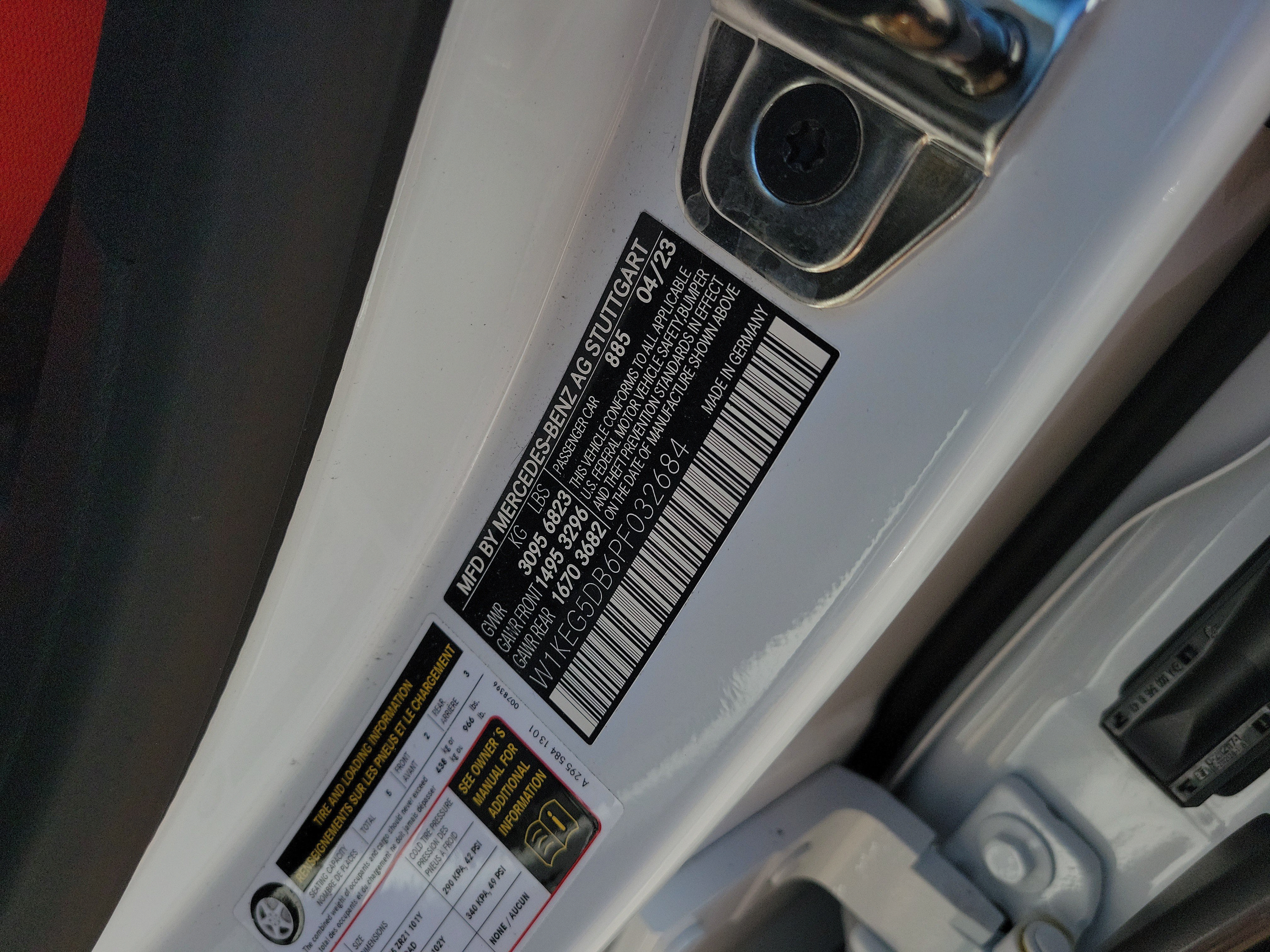 Certified 2023 Mercedes-Benz EQE AMG 4MATIC Sedan w/ AMG Night Package image 35