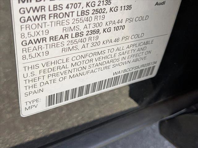 Used 2018 Audi Q3 2.0T Premium w/ Convenience Package image 28