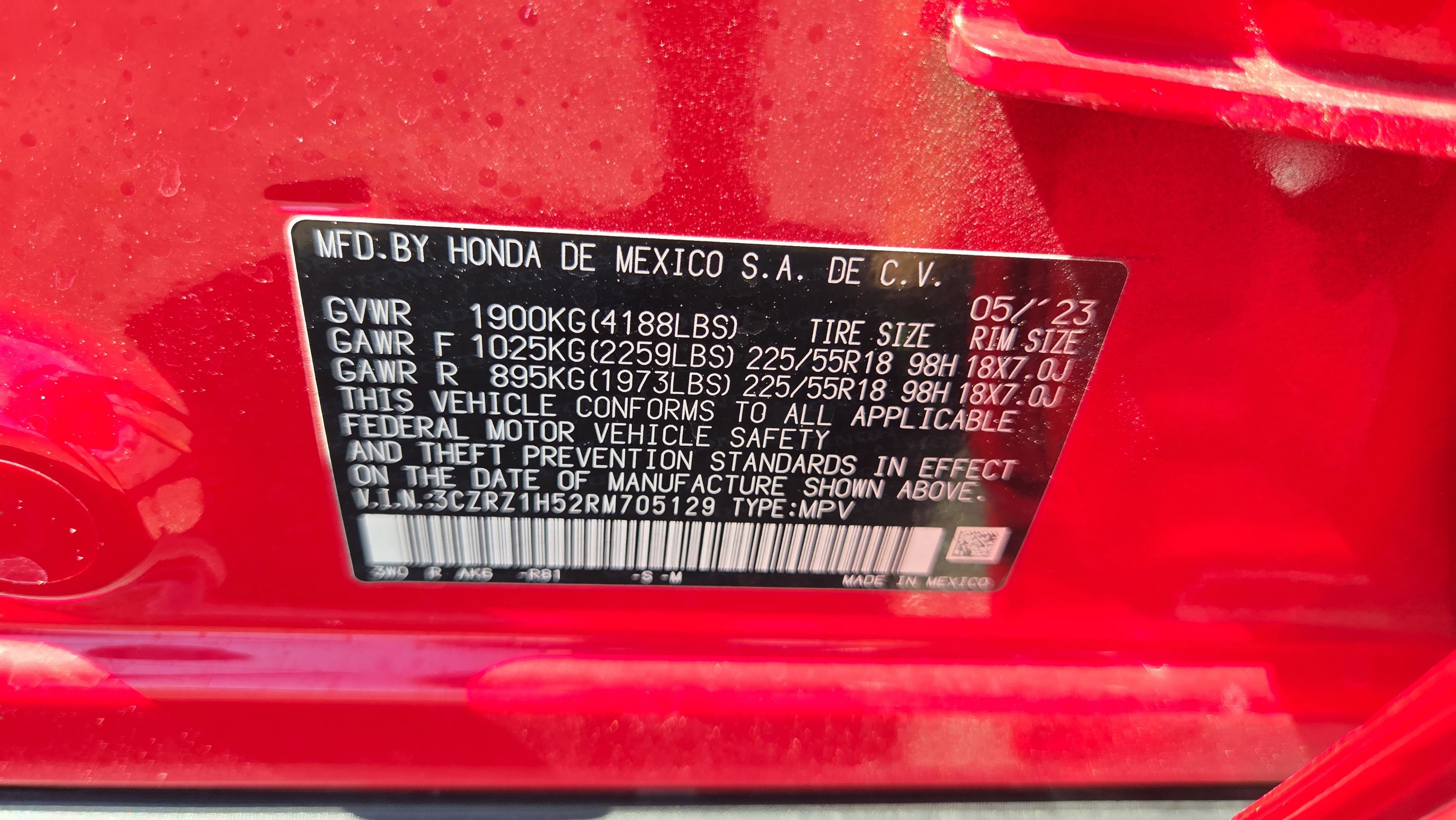 Used 2024 Honda HR-V Sport image 34