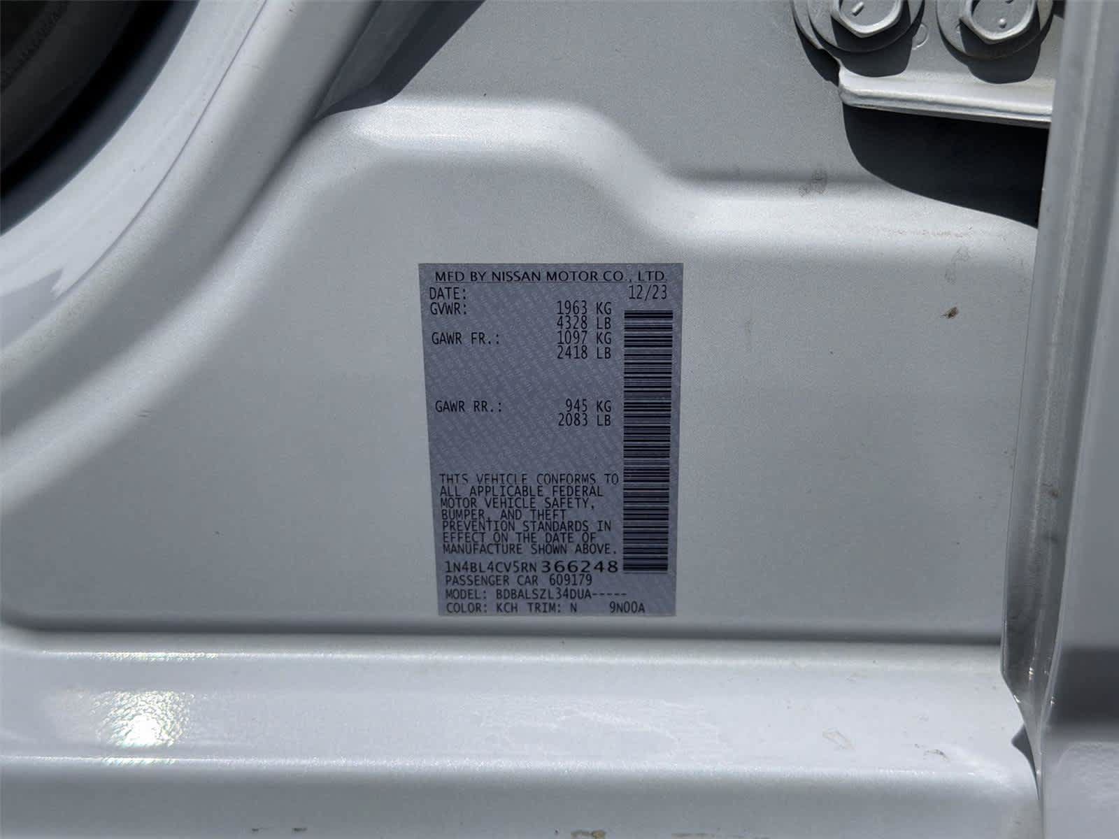 Used 2024 Nissan Altima 2.5 SR FWD image 22