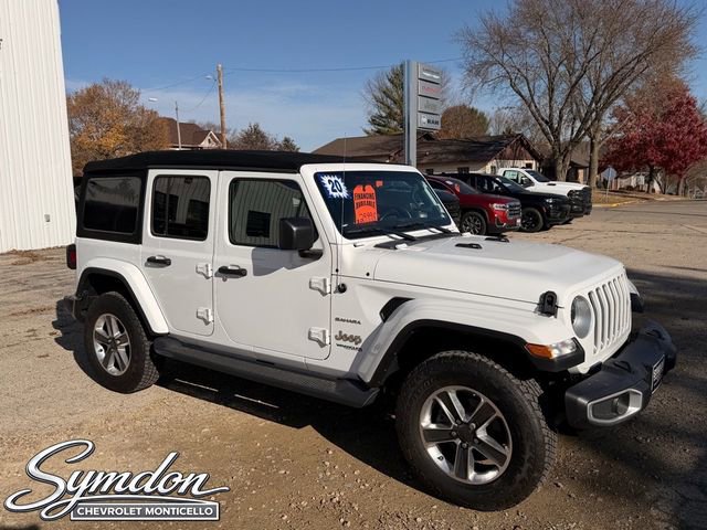 Used 2020 Jeep Wrangler Unlimited Sahara image 1