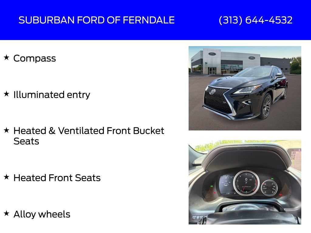 Used 2016 Lexus RX 350 F Sport AWD/4WD image 8