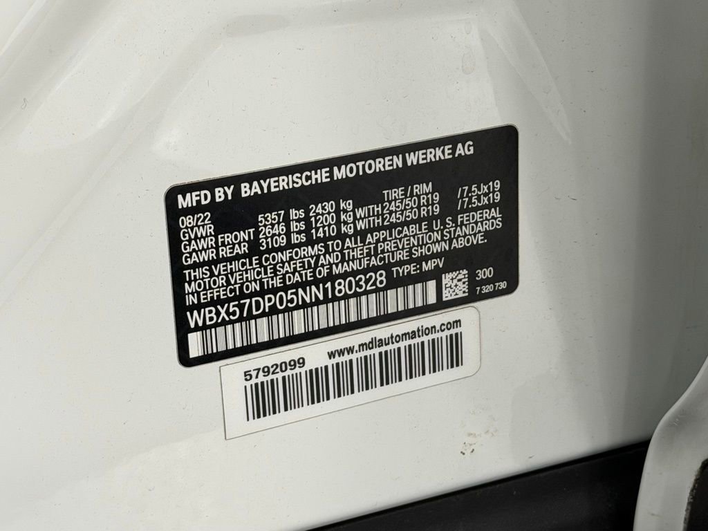 Used 2022 BMW X3 xDrive30i w/ Convenience Package w/ZPA image 31