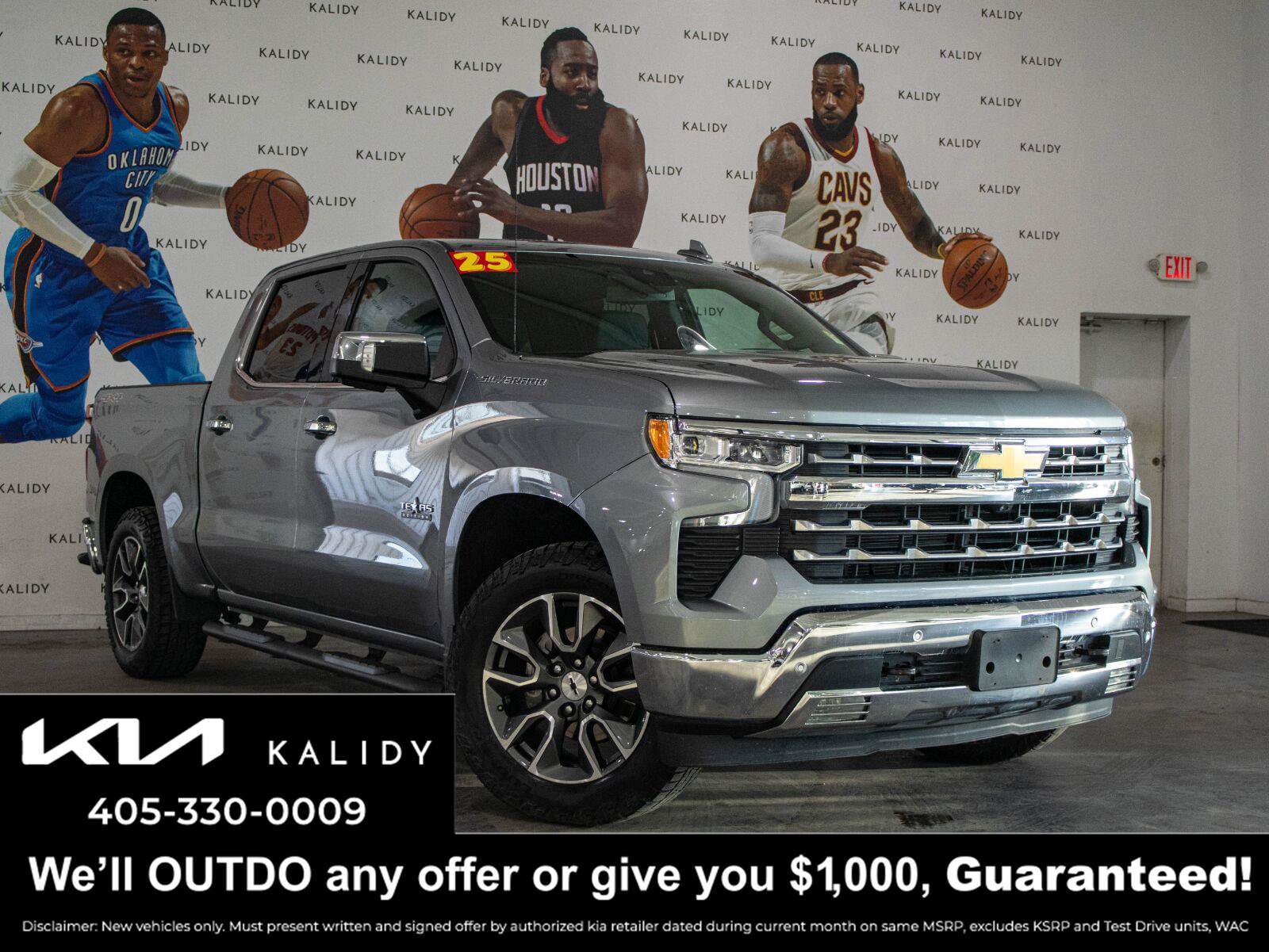 Used 2025 Chevrolet Silverado 1500 LTZ w/ LTZ Convenience Package II AWD/4WD image 1