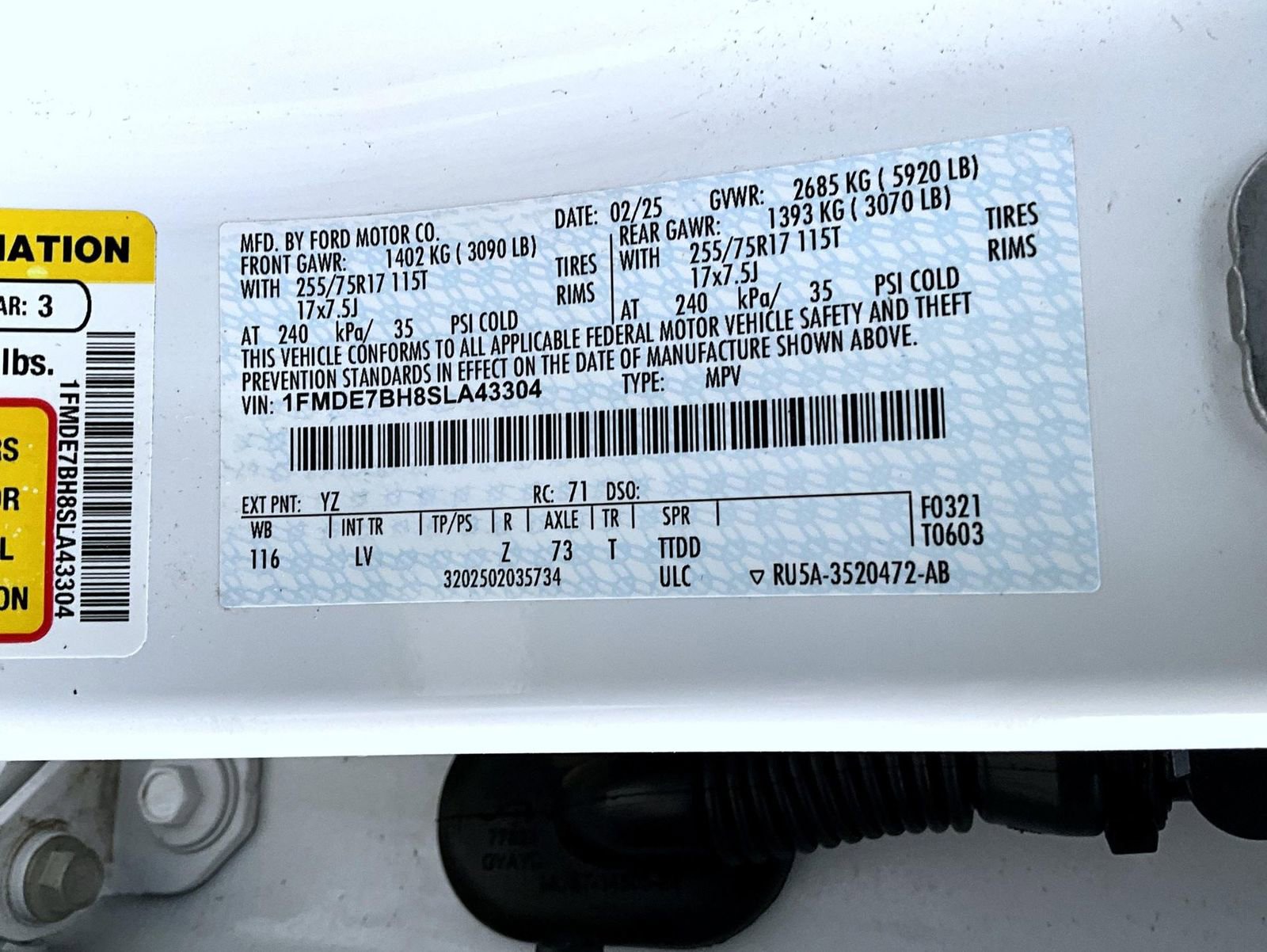 Used 2025 Ford Bronco Big Bend AWD/4WD image 27