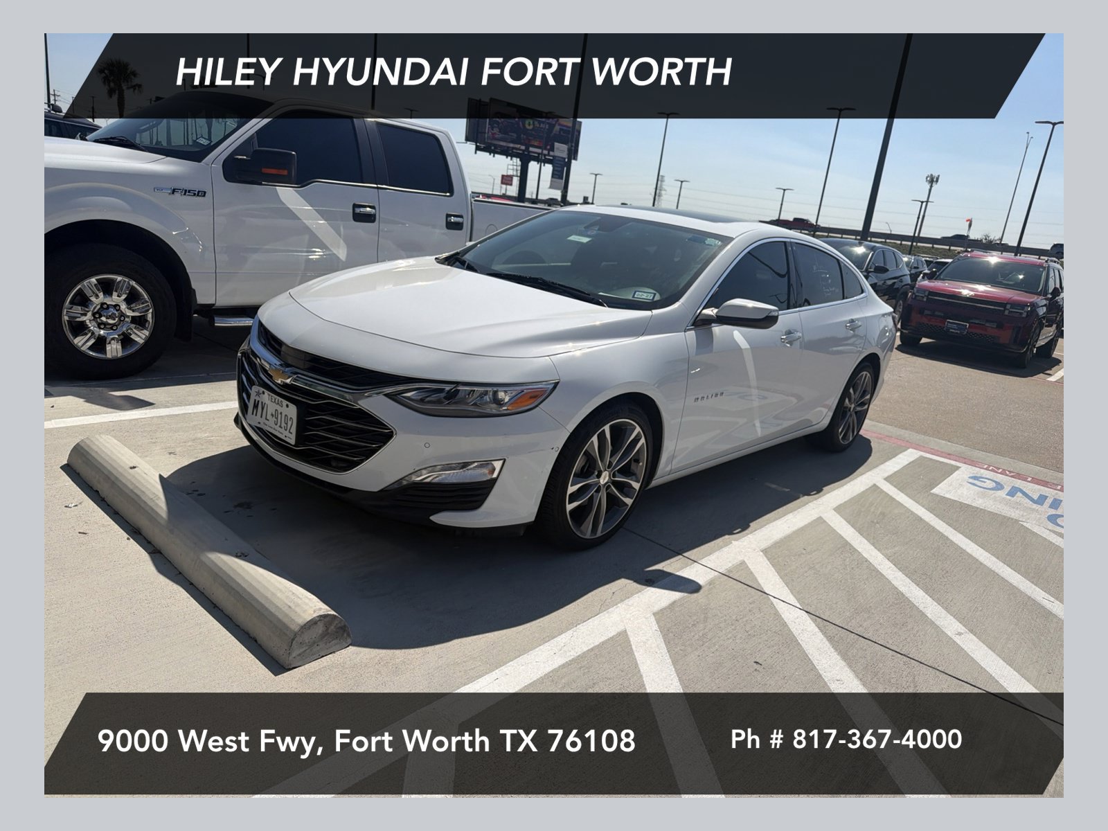 Used 2019 Chevrolet Malibu Premier w/ Sun and Wheel Package FWD 360° Tour