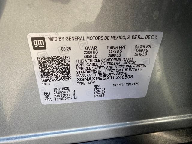 Used 2026 Chevrolet Equinox LT AWD/4WD image 24