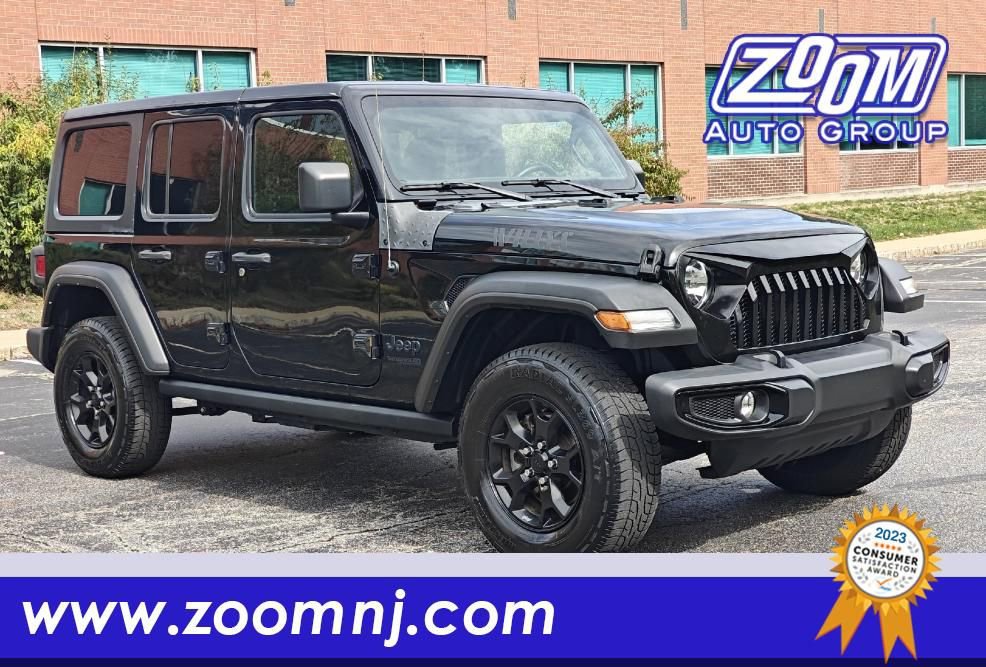 Used 2021 Jeep Wrangler Unlimited Sport image 1