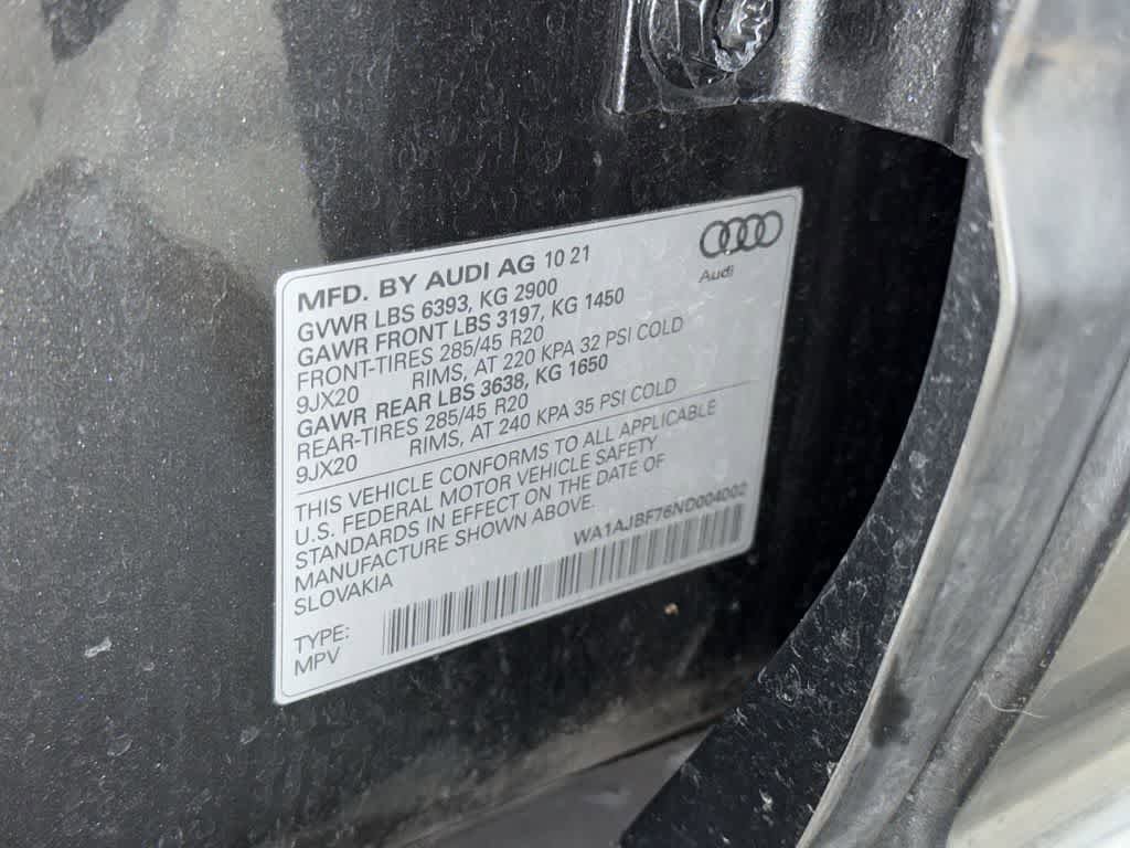 Used 2022 Audi Q7 2.0T Premium w/ Convenience Package image 14