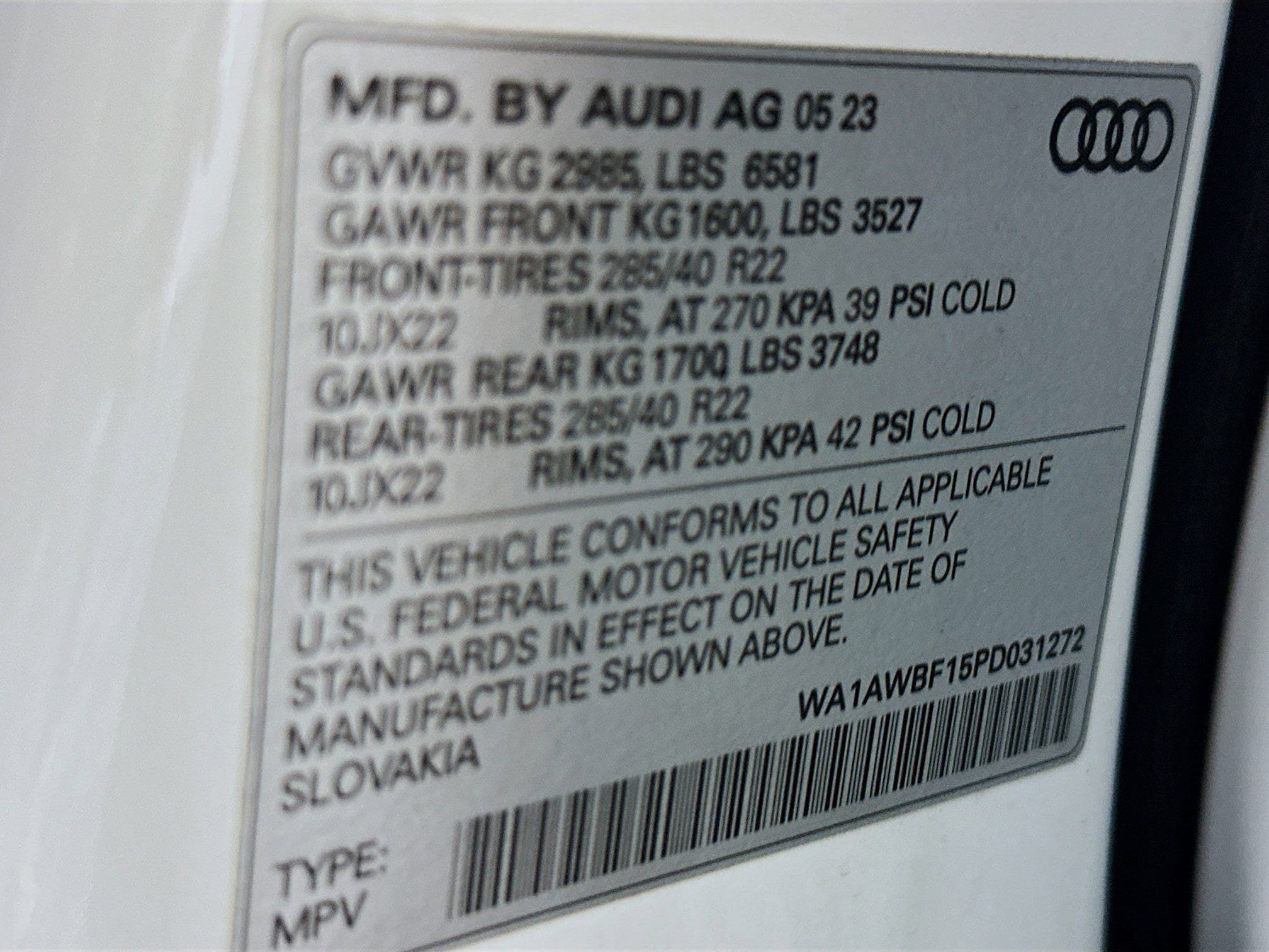 Used 2023 Audi SQ8 Premium Plus w/ SQ8 Luxury Package AWD/4WD image 37