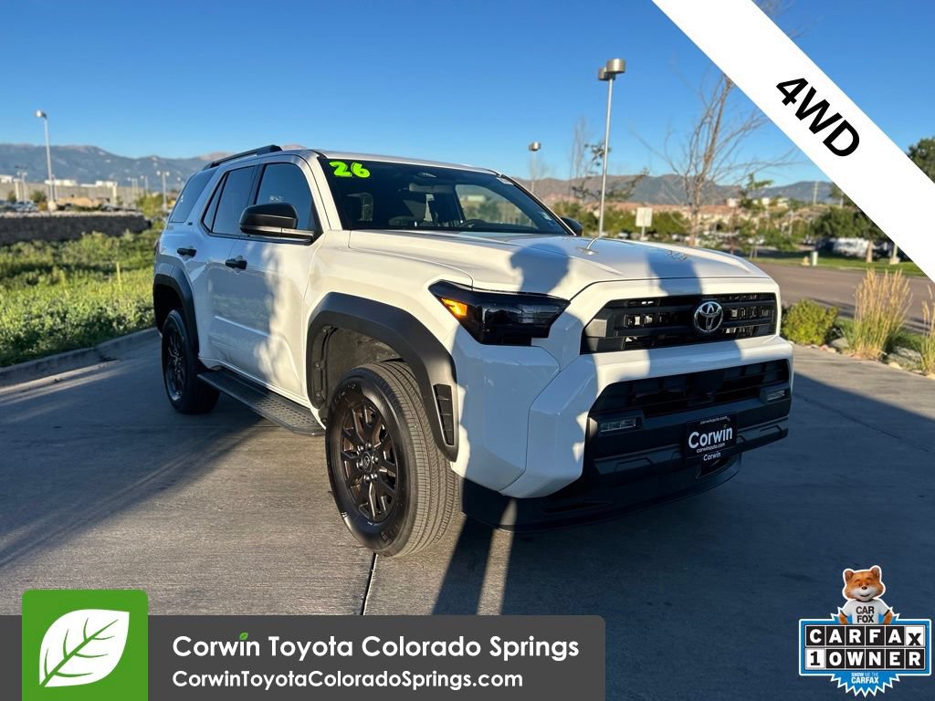 Used 2026 Toyota 4Runner SR5 AWD/4WD image 1