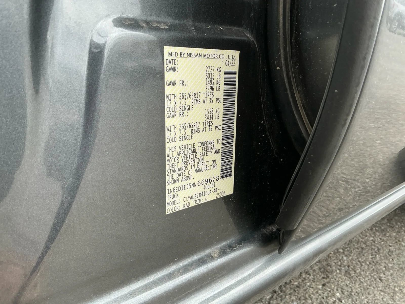 Used 2022 Nissan Frontier SV w/ Technology Package image 31