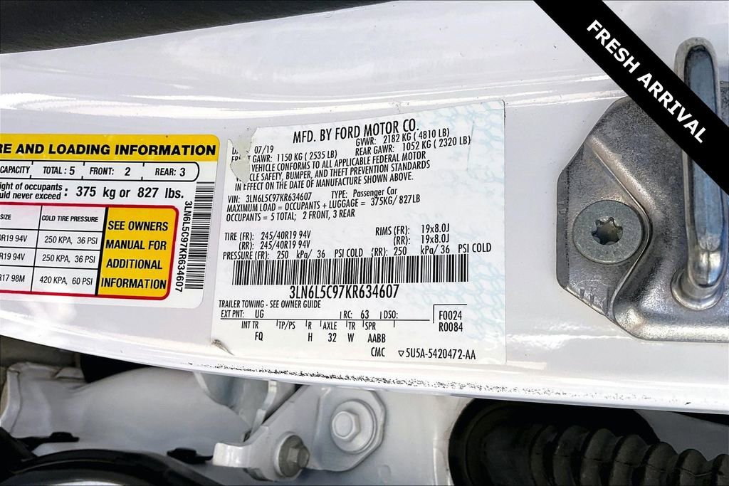 Used 2019 Lincoln MKZ Reserve w/ Reserve Plus Package image 18