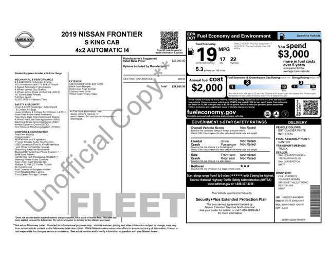 Used 2019 Nissan Frontier S image 29