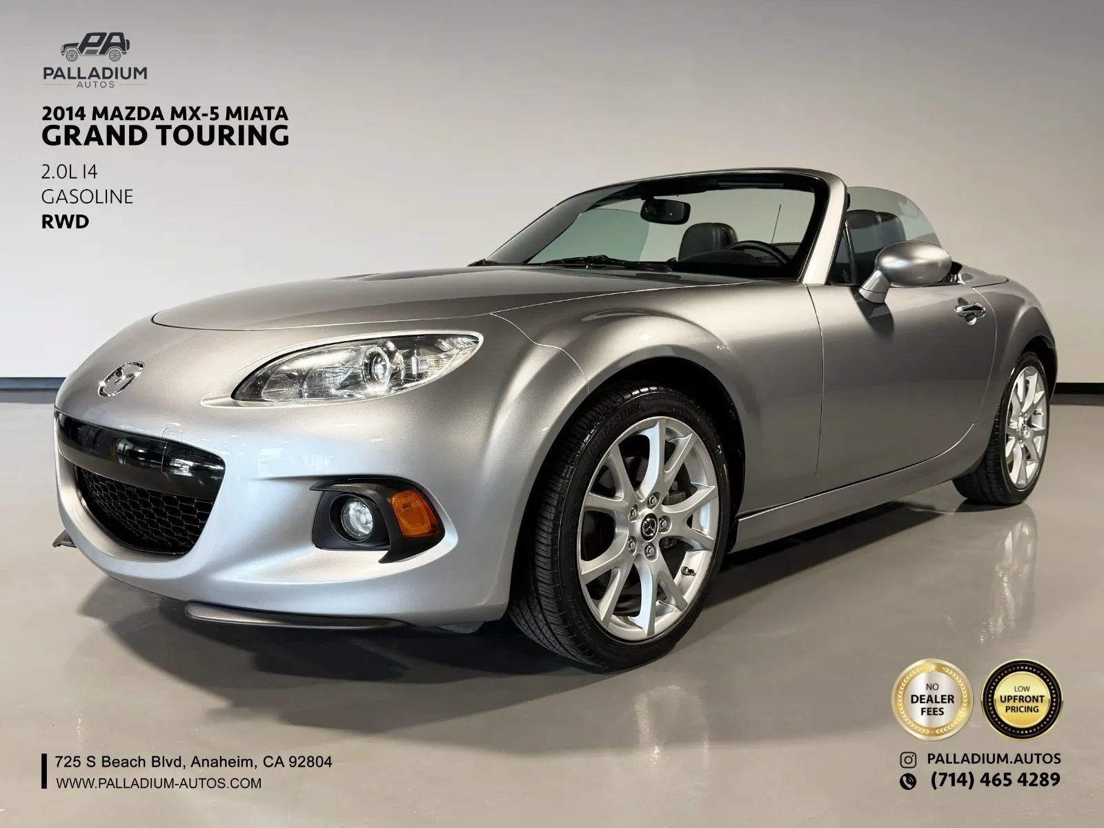 Used 2014 MAZDA MX-5 Miata Grand Touring