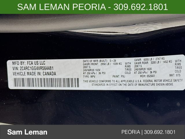 New 2027 Chrysler Pacifica Limited w/ S Appearance Package FWD image 33