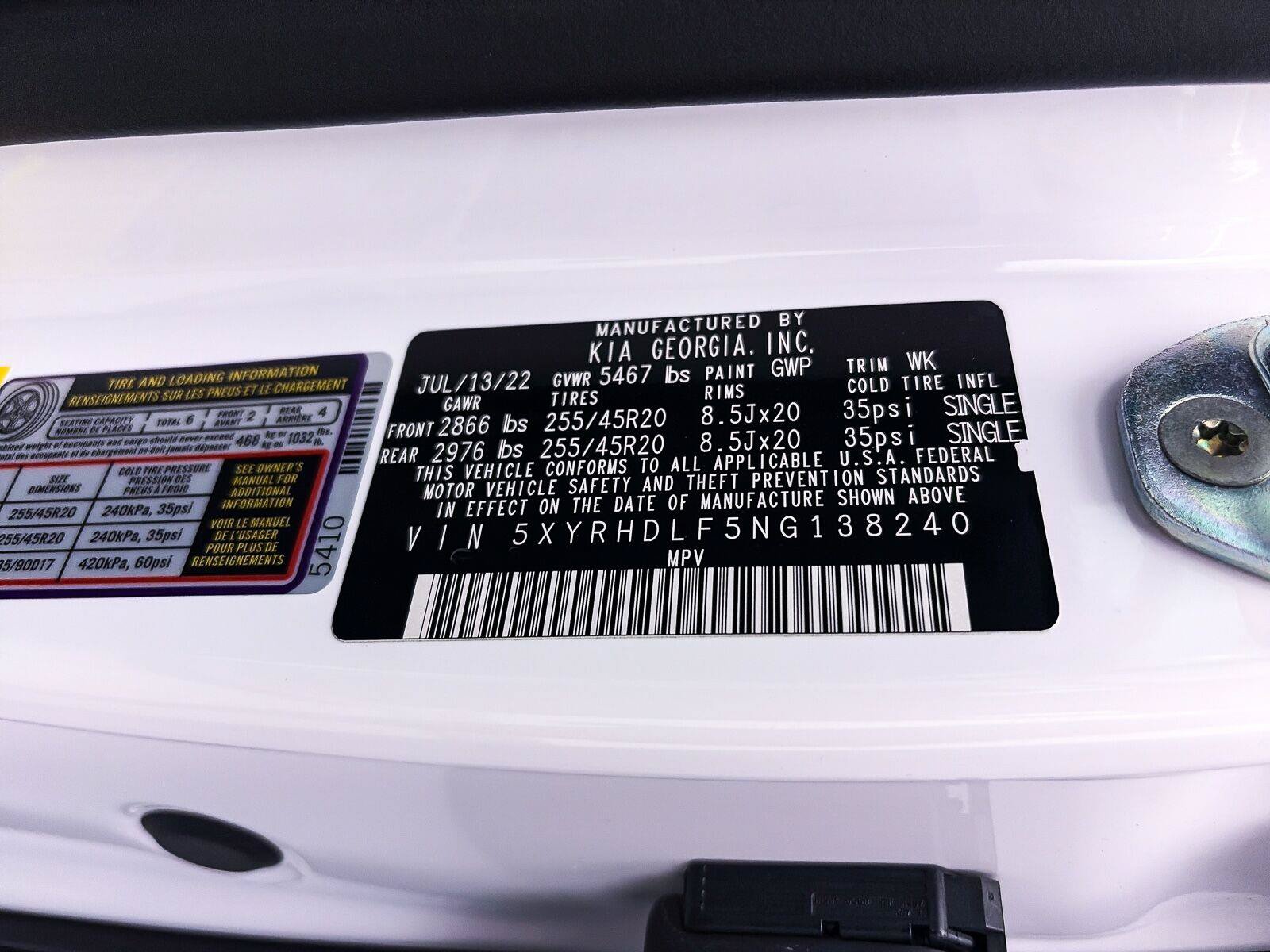 Used 2022 Kia Sorento X-Line EX AWD/4WD image 39