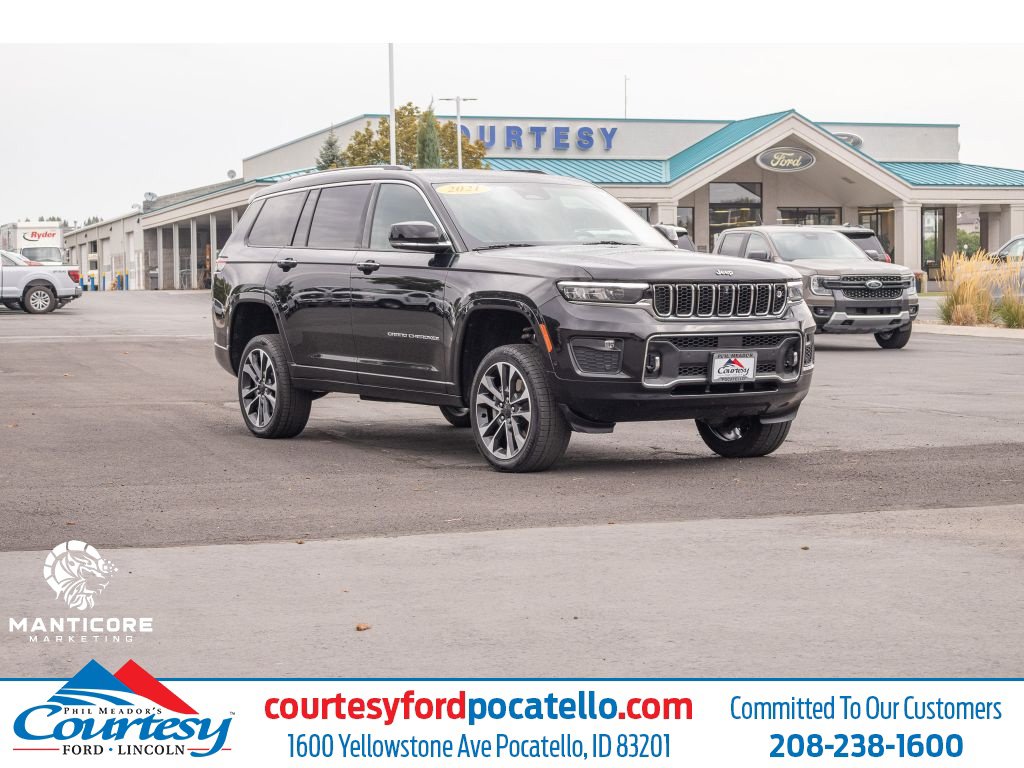 Used 2021 Jeep Grand Cherokee L Overland w/ Advanced Protech Group III AWD/4WD image 1