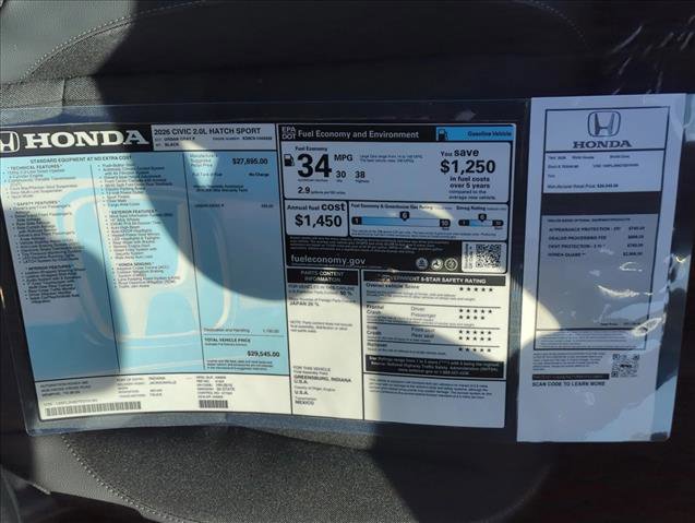 New 2026 Honda Civic Sport image 21