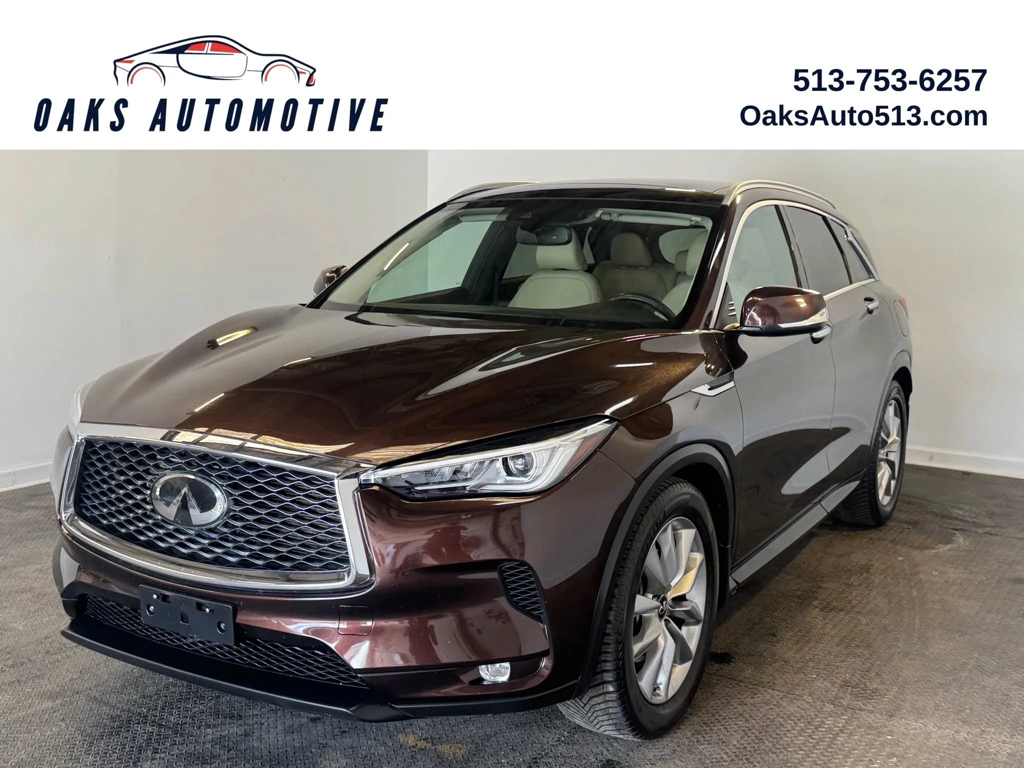 Used 2020 INFINITI QX50 Luxe w/ Navigation Package AWD/4WD image 1