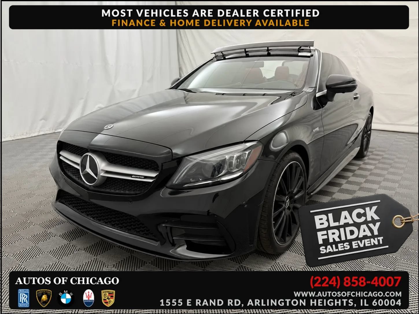 Used 2020 Mercedes-Benz C 43 AMG 4MATIC Cabriolet image 1