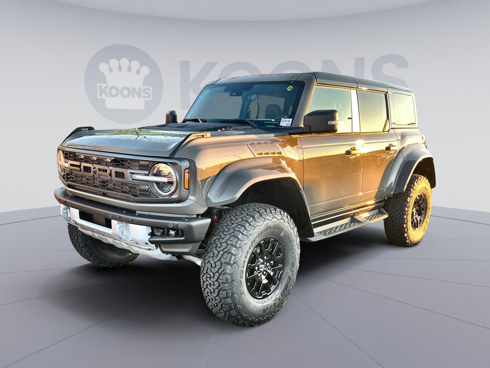 New 2025 Ford Bronco Raptor w/ Interior Carbon Fiber Pack