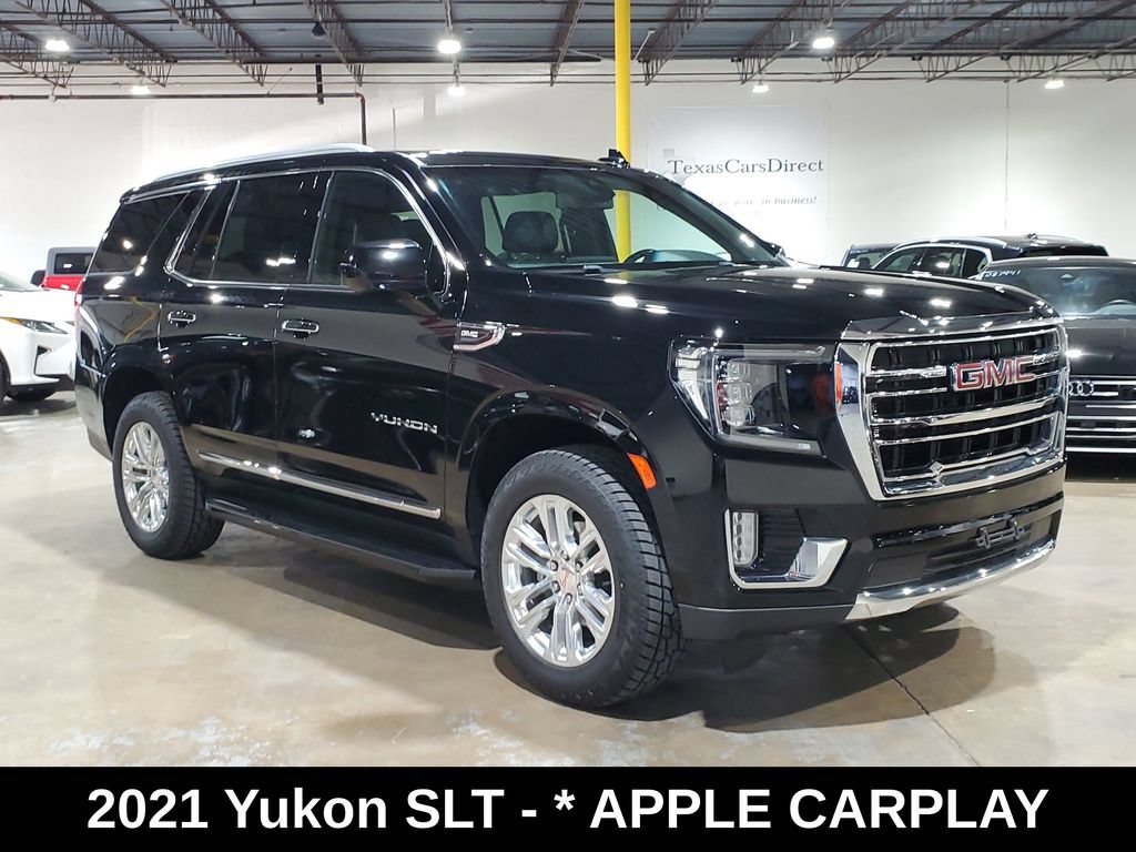 Used 2021 GMC Yukon SLT RWD image 3