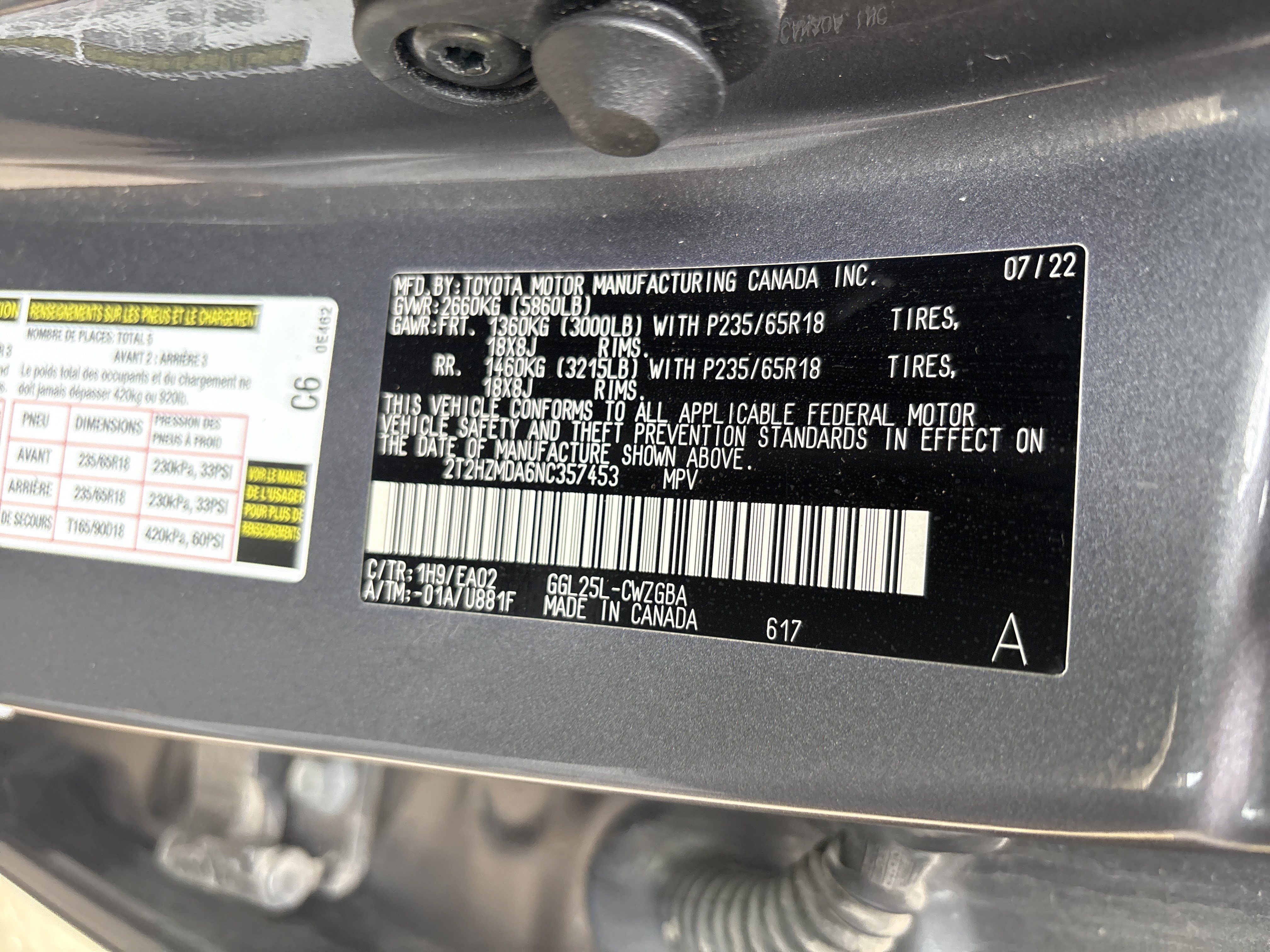 Certified 2022 Lexus RX 350 AWD w/ Premium Package image 35