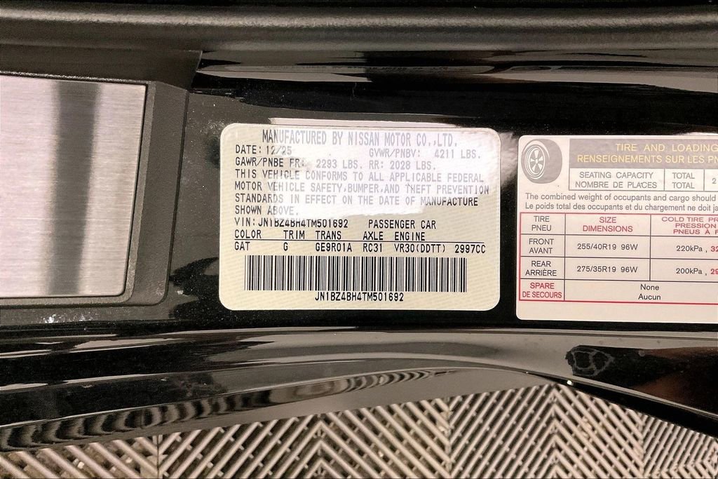 New 2026 Nissan Z Performance RWD image 12