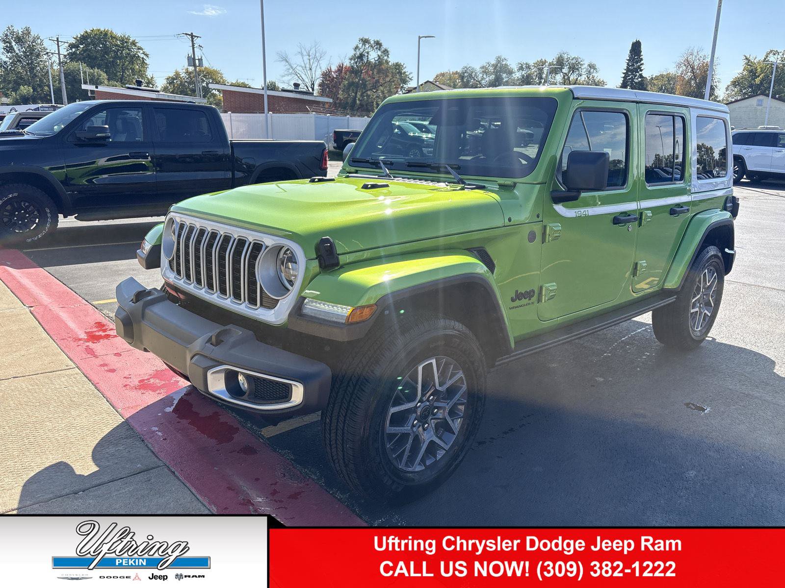 Used 2026 Jeep Wrangler Unlimited Sahara w/ Whitecap Package AWD/4WD image 1