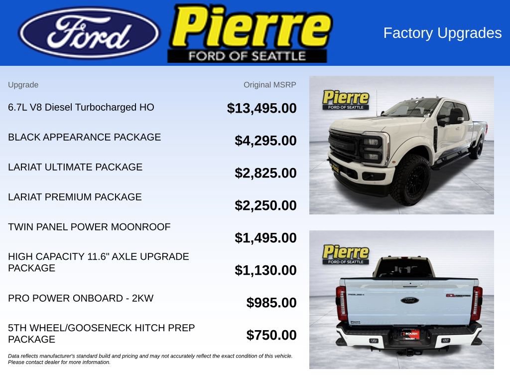 New 2026 Ford F250 Lariat w/ Black Appearance Package AWD/4WD image 13