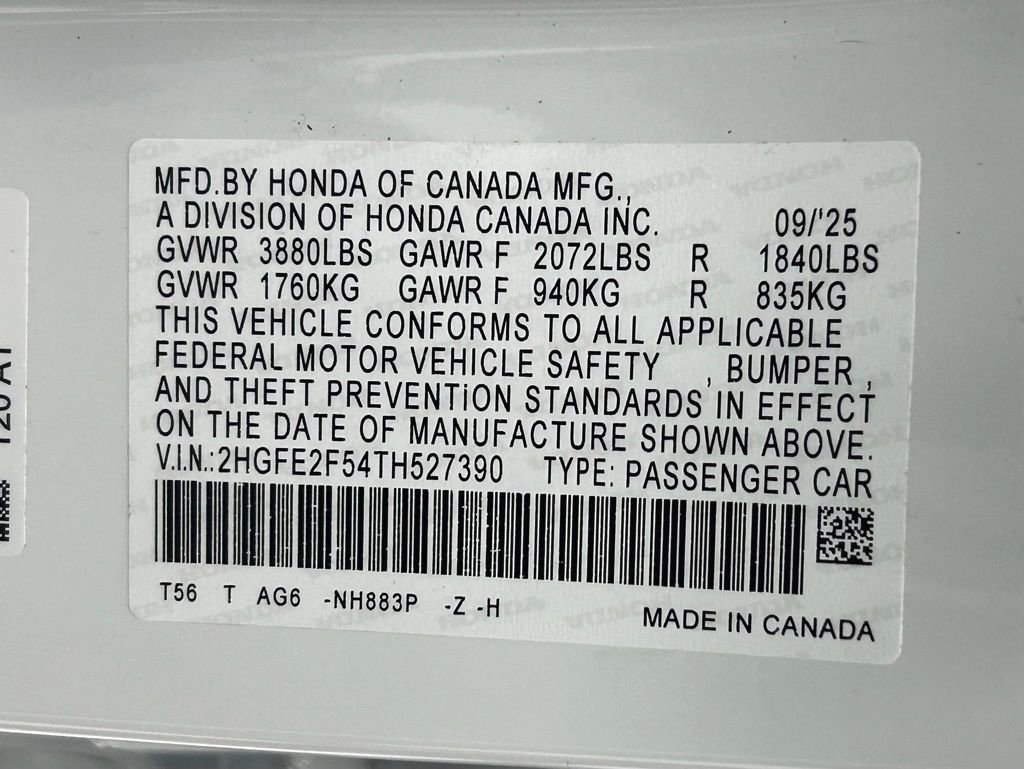 Used 2026 Honda Civic Sport image 22