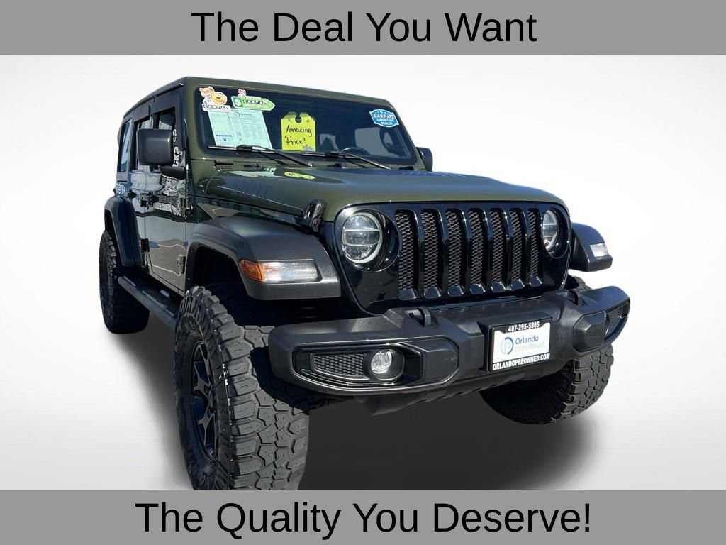 Used 2021 Jeep Wrangler Unlimited Sport