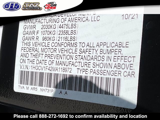 Used 2021 Honda Accord Sport Special Edition image 21