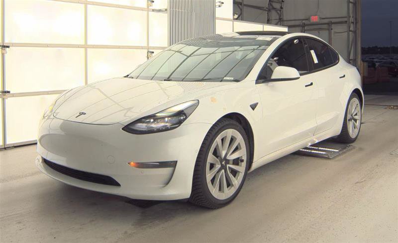 Used 2021 Tesla Model 3 Long Range AWD/4WD image 3