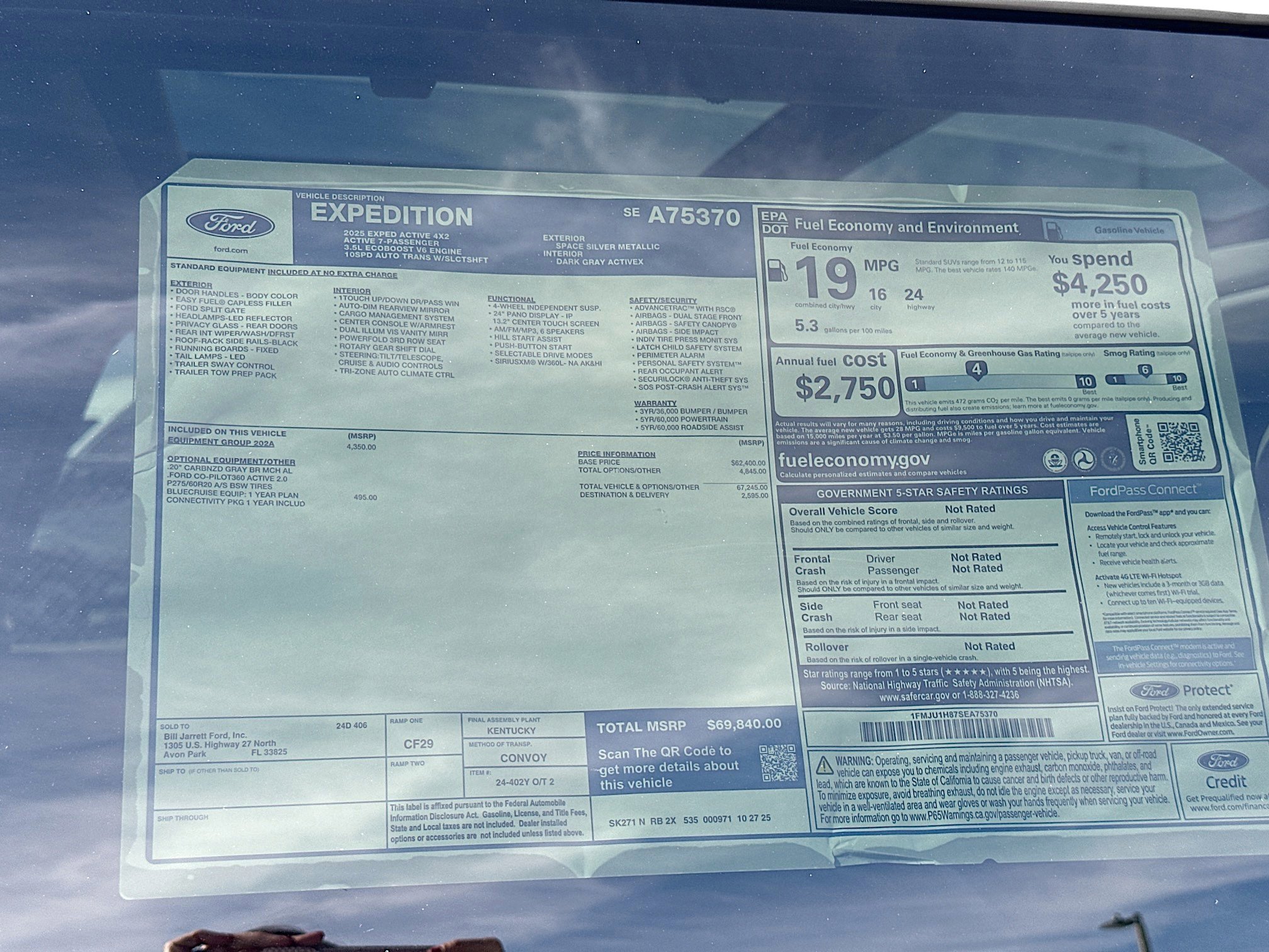 New 2025 Ford Expedition Active image 19