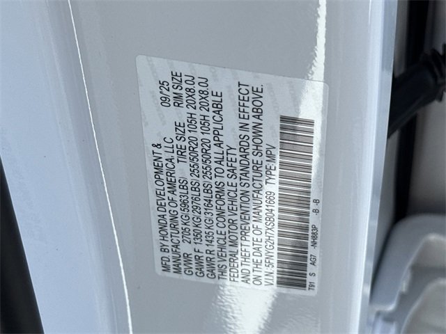 New 2025 Honda Pilot Touring image 39