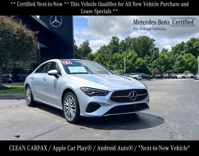 Certified 2026 Mercedes-Benz CLA 250 4MATIC image 1