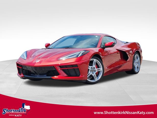 Used 2024 Chevrolet Corvette Stingray Coupe w/ Chrome Exterior Badge Package