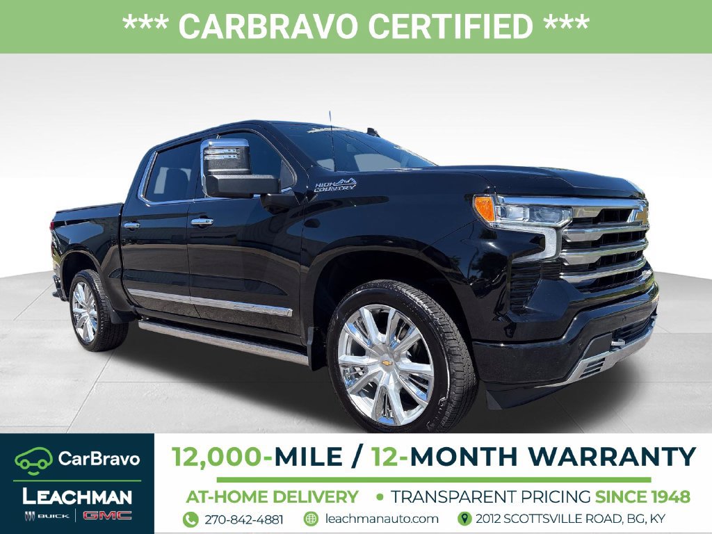 Certified 2026 Chevrolet Silverado 1500 High Country w/ High Country Premium Package AWD/4WD 360° Tour