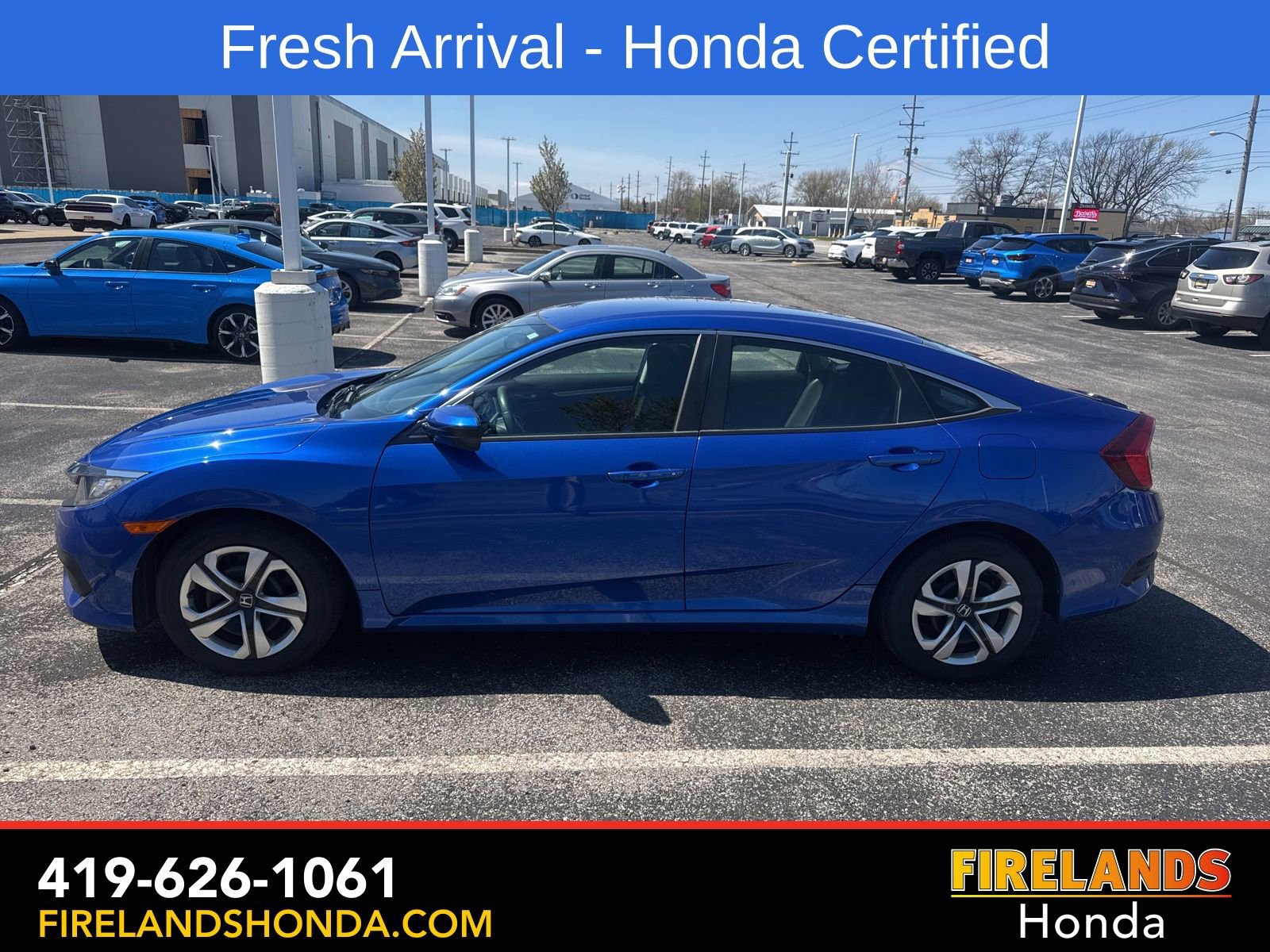 Used 2016 Honda Civic LX image 1