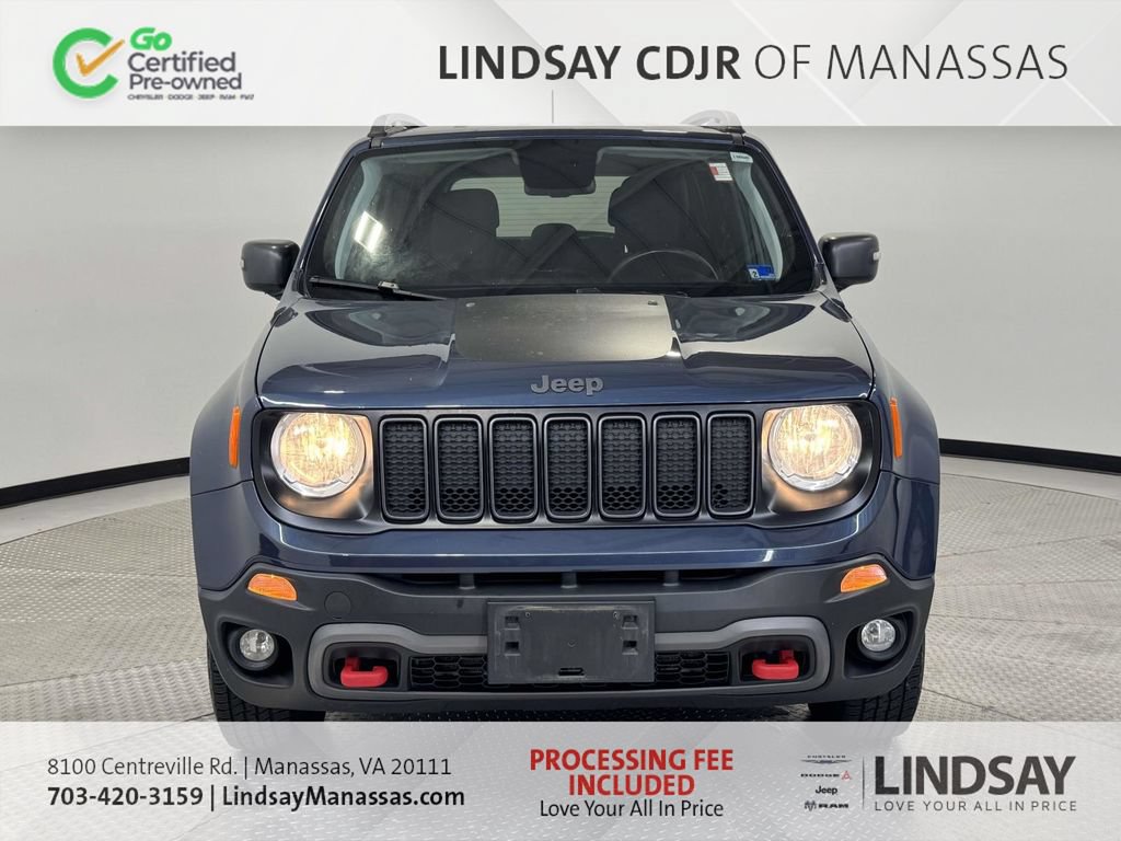 Certified 2020 Jeep Renegade Trailhawk w/ UConnect 8.4 Nav Group AWD/4WD image 3