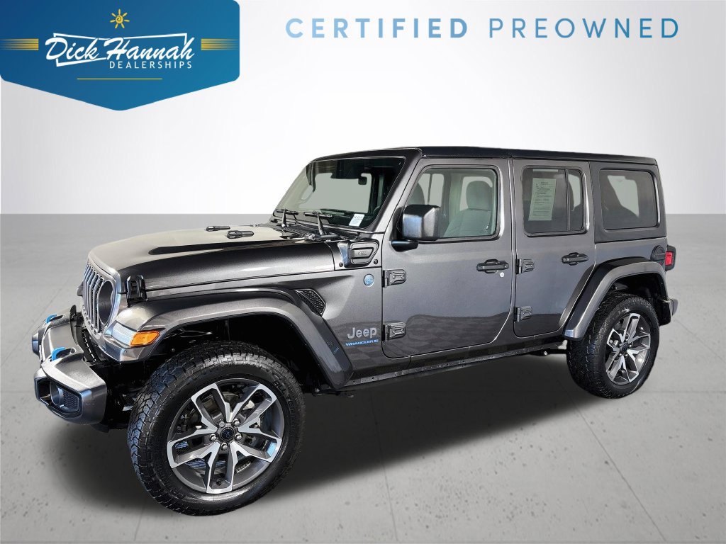 Certified 2024 Jeep Wrangler Unlimited w/ Convenience Group AWD/4WD image 1